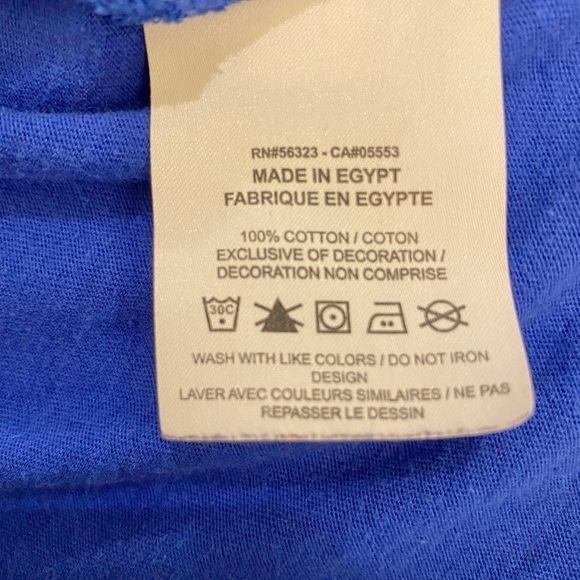 Nike Swoosh T Shirt, Large Logo, Speckled Look, Blue, Mens, Active, Large - Picture 4 of 4